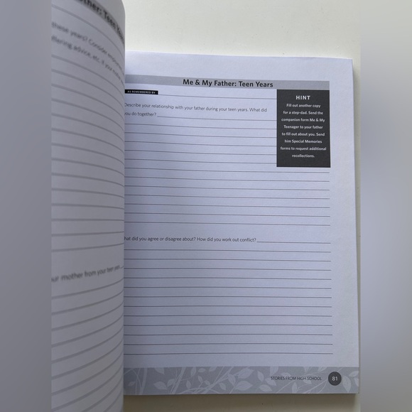 Brand New ‘Story of My Life’ Legacy Workbook by Sunny Jane Morton - Picture 3 of 9